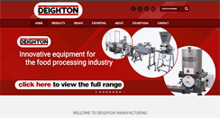 Desktop Screenshot of deightonmanufacturing.co.uk